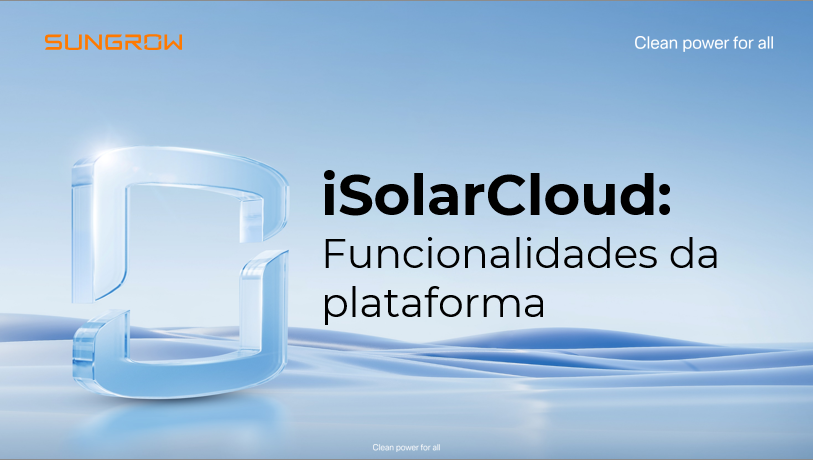 Banner - iSolarCloud: Funcionalidades da plataforma de monitoramento