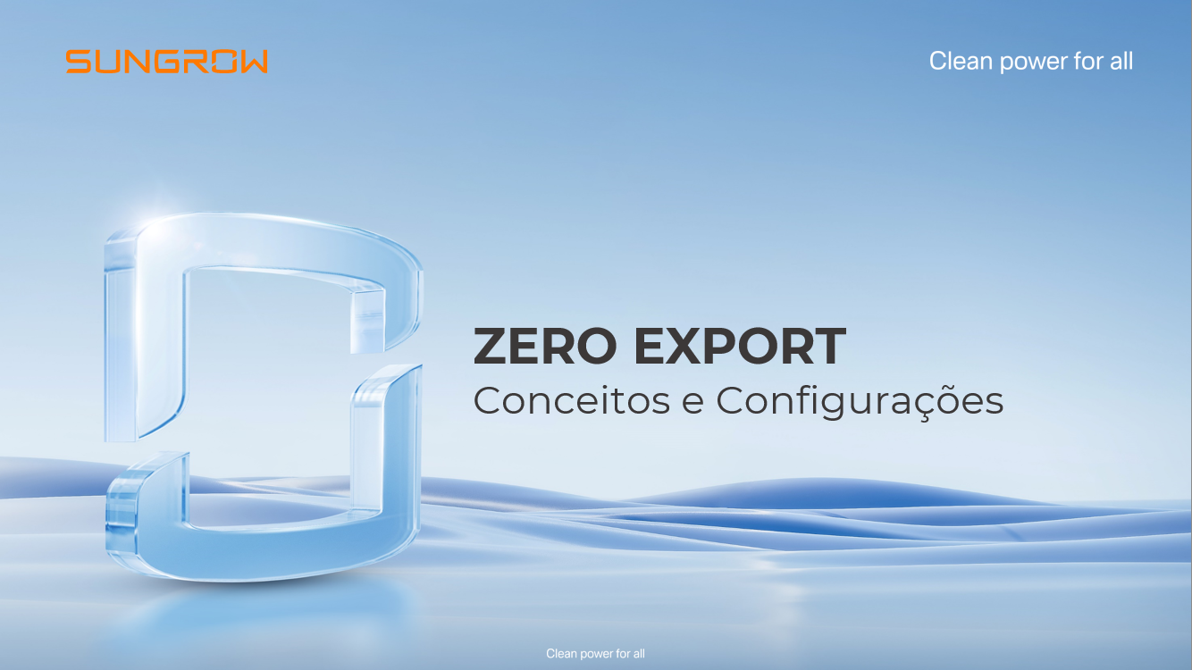 Banner - Zero Export - Conceitos e Configurações